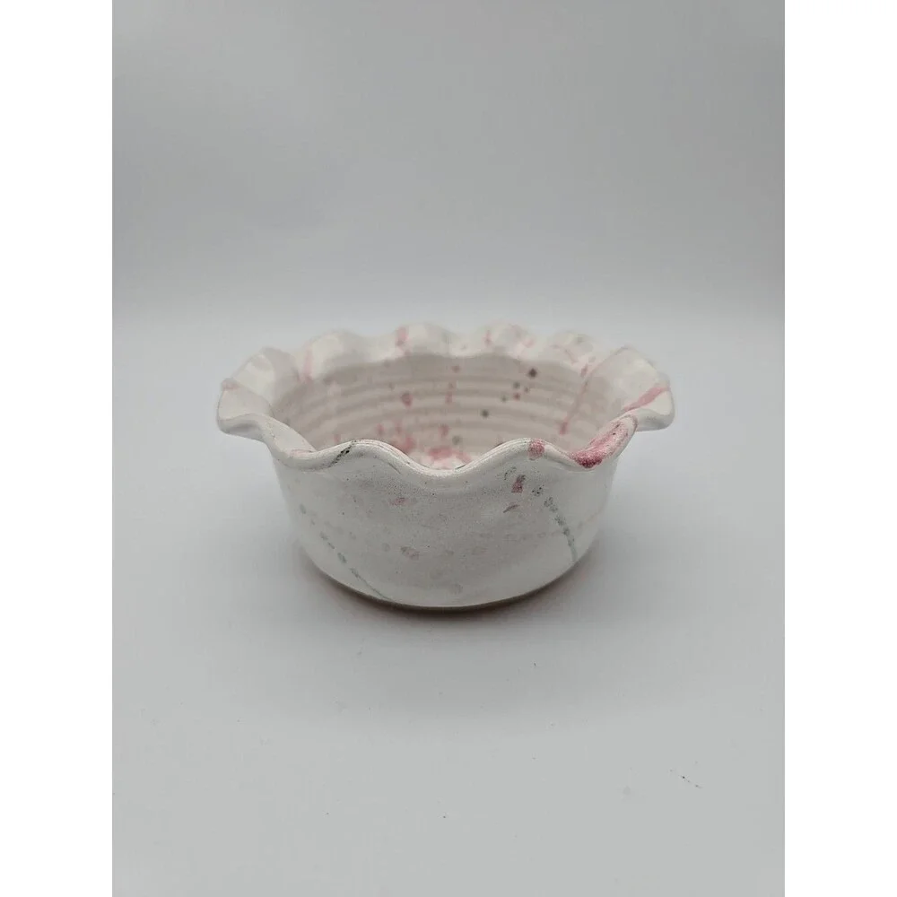 Fox Creek Apple Baker  Vintage Pottery 1992 Signed